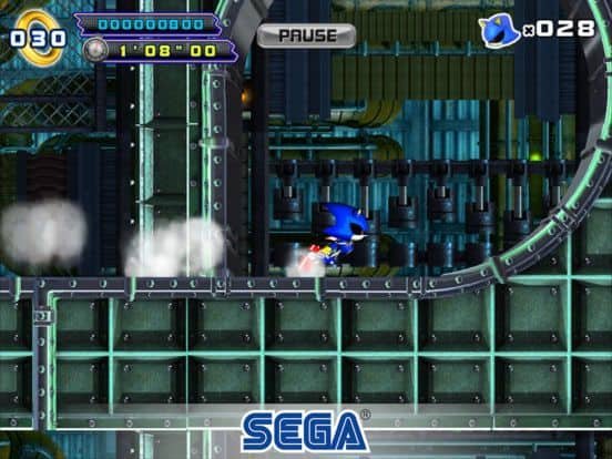 Sonic The Hedgehog 4 Ep. II screenshot - SEGA Universe