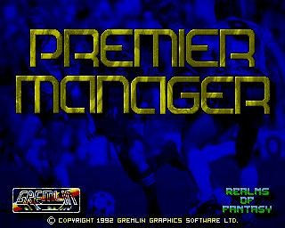 Premier Manager (Old) screenshot - SEGA Universe