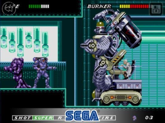 ESWAT City Under Siege Classic screenshot - SEGA Universe