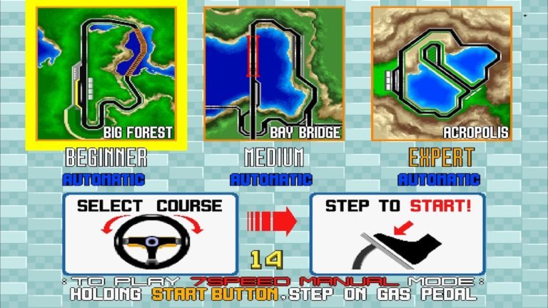 SEGA AGES Virtua Racing screenshot - SEGA Universe