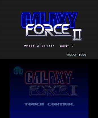 3D Galaxy Force II screenshot - SEGA Universe