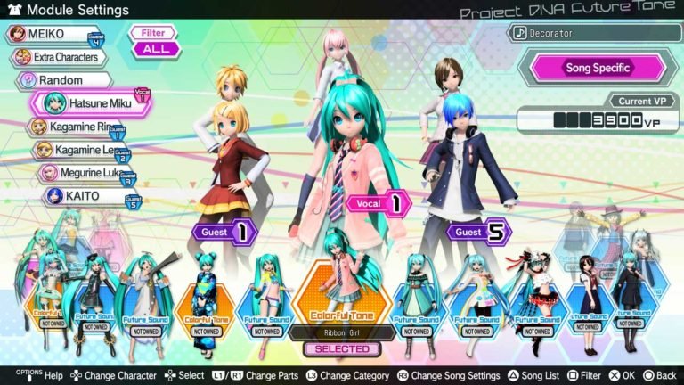 Hatsune Miku: Project DIVA Future Tone screenshot - SEGA Universe