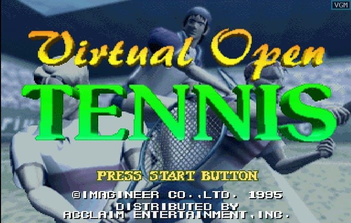 Virtual Open Tennis screenshot - SEGA Universe