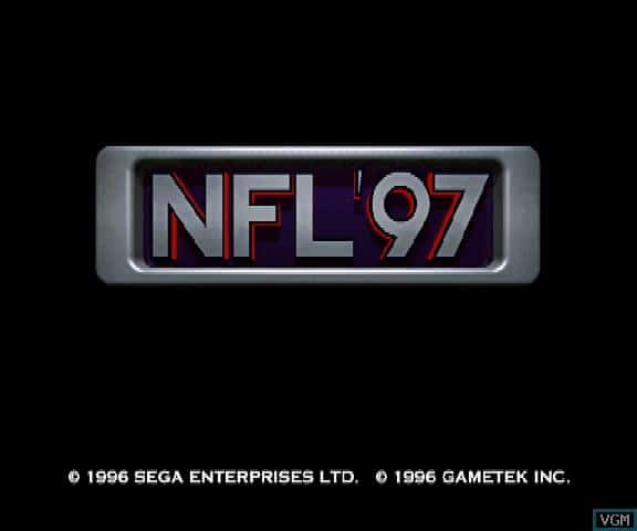 NFL ’97 screenshot - SEGA Universe