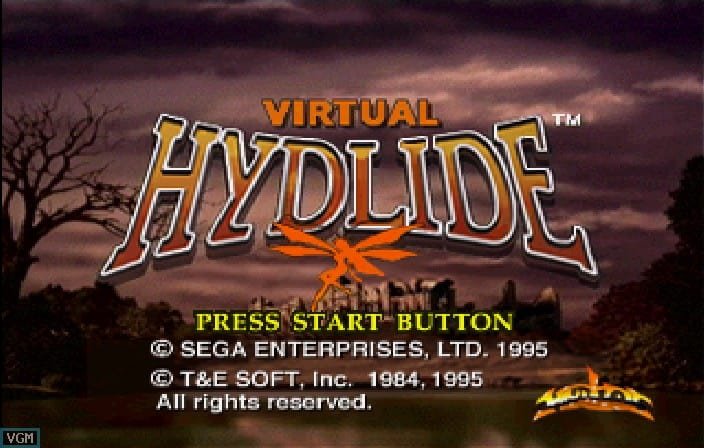 Virtual Hydlide screenshot - SEGA Universe
