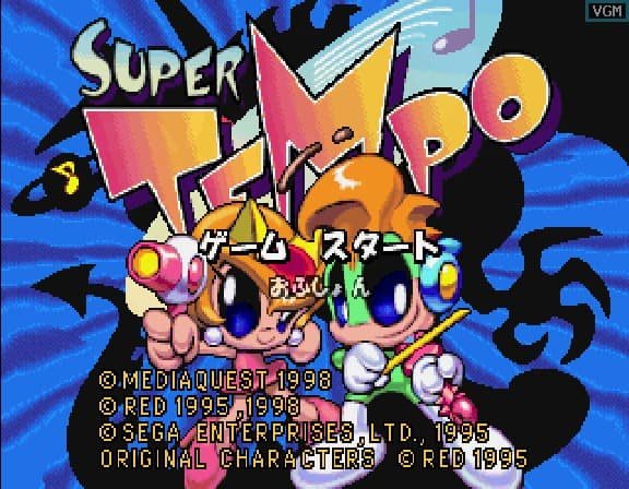 Super Tempo screenshot - SEGA Universe
