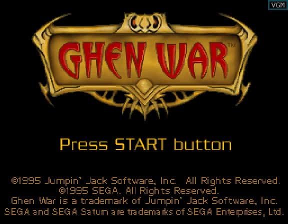 Ghen War screenshot - SEGA Universe