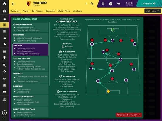 Football Manager 2019 Touch screenshot - SEGA Universe