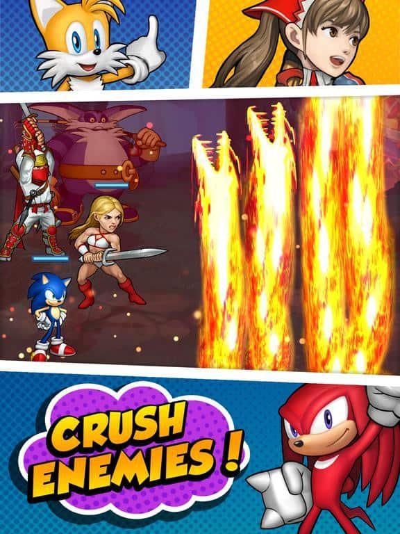 SEGA Heroes: Puzzle RPG Quest screenshot - SEGA Universe