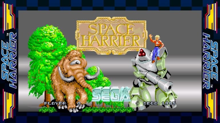 SEGA AGES Space Harrier screenshot - SEGA Universe