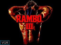 Rambo III (Master System) screenshot - SEGA Universe