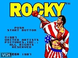 Rocky (1987) screenshot - SEGA Universe