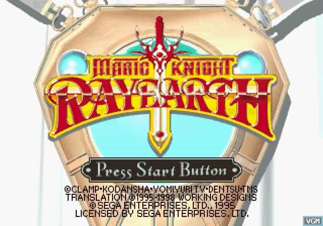 Magic Knight Rayearth screenshot - SEGA Universe
