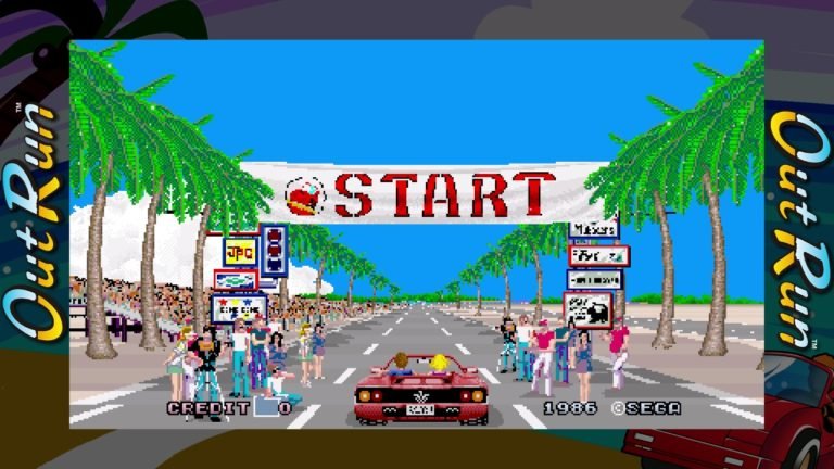 SEGA AGES Out Run screenshot - SEGA Universe