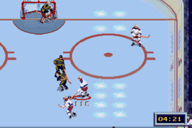 NHL All-Star Hockey ’95 screenshot - SEGA Universe