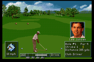 PGA Tour Golf III screenshot - SEGA Universe