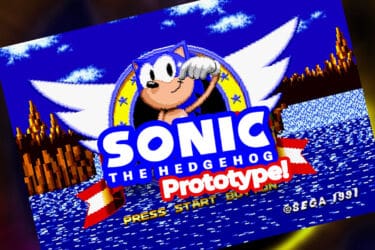 Sonic the Hedgehog Prototype Discovered!