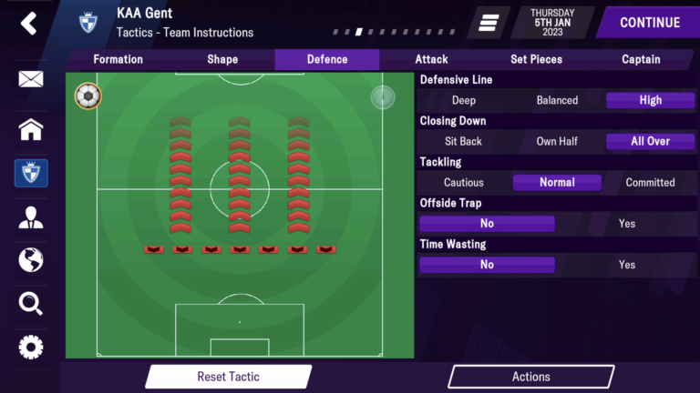 Football Manager 2021 Mobile screenshot - SEGA Universe