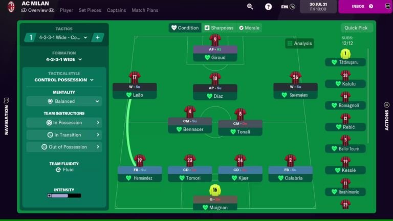 Football Manager 2022 screenshot - SEGA Universe