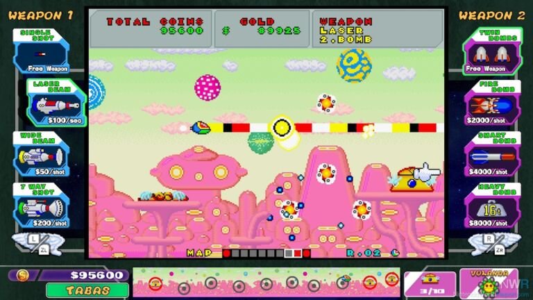 SEGA AGES Fantasy Zone screenshot - SEGA Universe