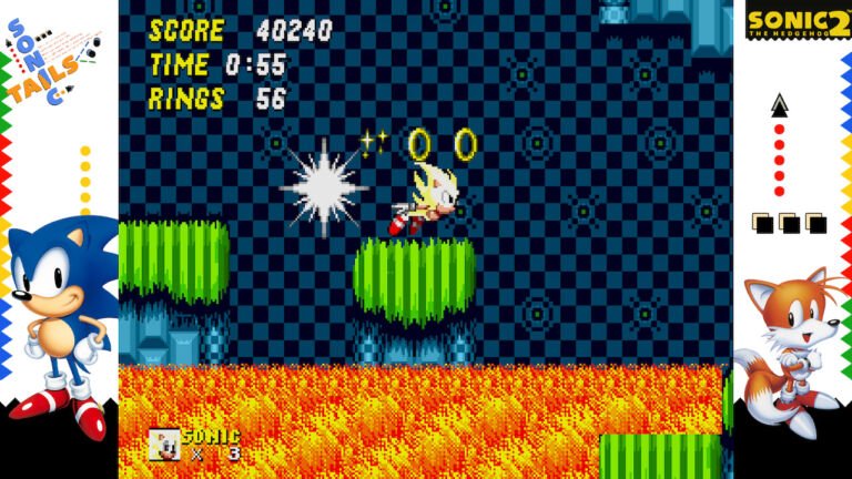 SEGA AGES Sonic The Hedgehog 2 screenshot - SEGA Universe