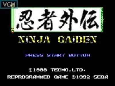 Ninja Gaiden (Master System) screenshot - SEGA Universe