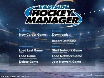 Eastside Hockey Manager screenshot - SEGA Universe