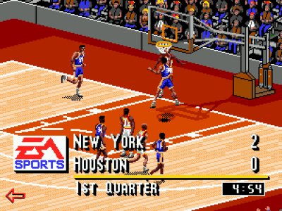 NBA Live screenshot - SEGA Universe