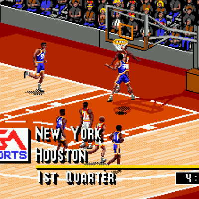 NBA Live screenshot - SEGA Universe