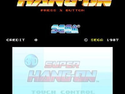 3D Super Hang-On screenshot - SEGA Universe