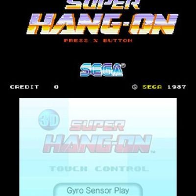 3D Super Hang-On screenshot - SEGA Universe