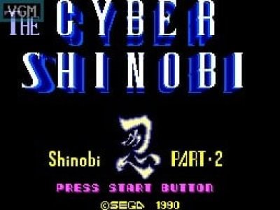 The Cyber Shinobi screenshot - SEGA Universe