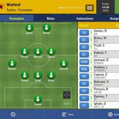 Football Manager Mobile 2017 screenshot - SEGA Universe