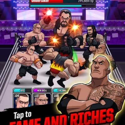 WWE Tap Mania screenshot - SEGA Universe