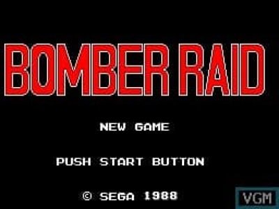 Bomber Raid screenshot - SEGA Universe