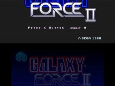3D Galaxy Force II screenshot - SEGA Universe