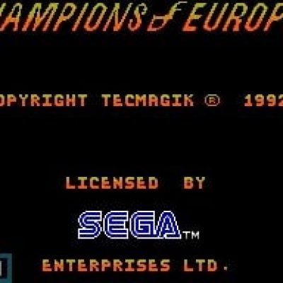 Champions of Europe screenshot - SEGA Universe