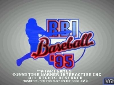 RBI Baseball ’95 screenshot - SEGA Universe