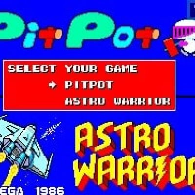 Astro Warrior & Pit Pot screenshot - SEGA Universe