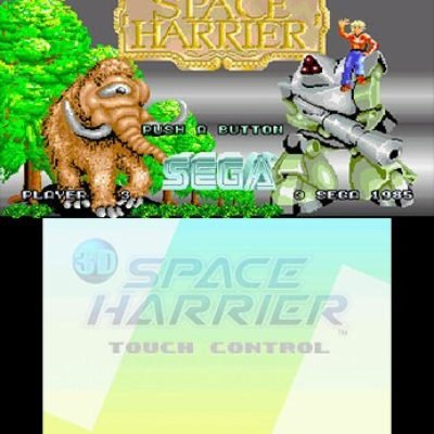 3D Space Harrier screenshot - SEGA Universe