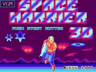 Space Harrier 3-D screenshot - SEGA Universe