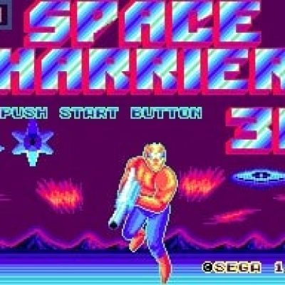 Space Harrier 3-D screenshot - SEGA Universe