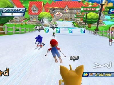 Mario and Sonic at the Olympic Winter Games