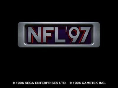 NFL ’97 screenshot - SEGA Universe