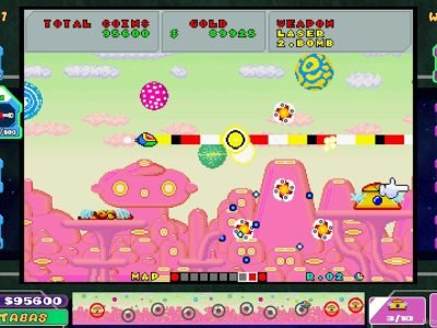 SEGA AGES Fantasy Zone screenshot - SEGA Universe