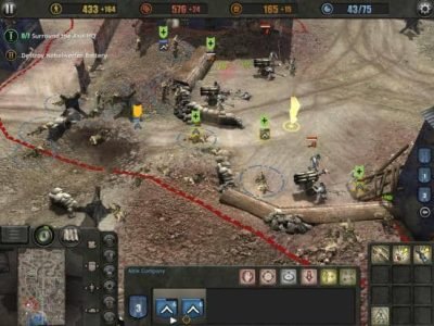 Company of Heroes (mobile) screenshot - SEGA Universe