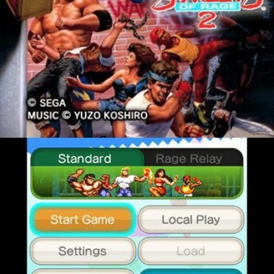 3D Streets of Rage 2 screenshot - SEGA Universe
