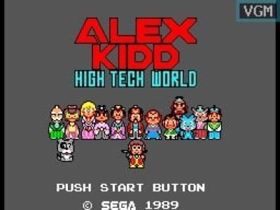 Alex Kidd: High-Tech World screenshot - SEGA Universe