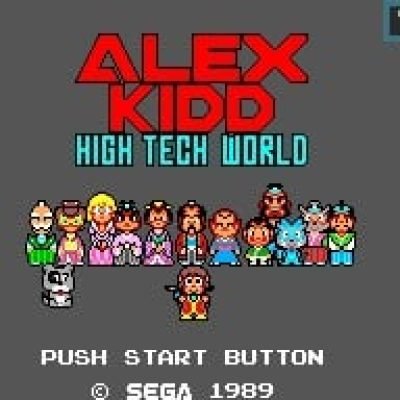 Alex Kidd: High-Tech World screenshot - SEGA Universe
