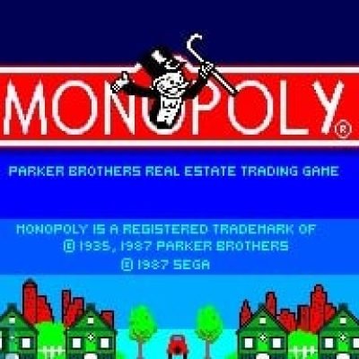 Monopoly (1988) screenshot - SEGA Universe